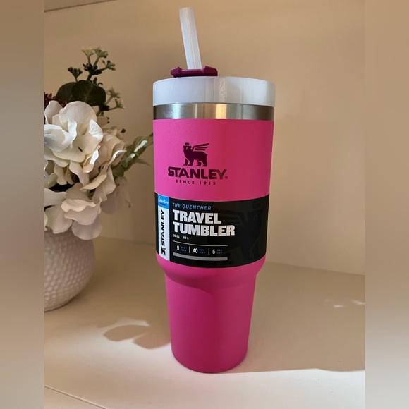 🎉LAST CHANCE🎉Stanley 30oz Stainless Steel Adventure Quencher Azalea - Picture 4 of 10